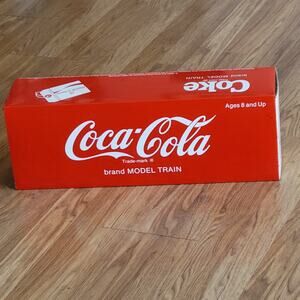 Vintage 1993  COCA COLA Box Car Train # 42911, G SCALE Made in Germany NEW